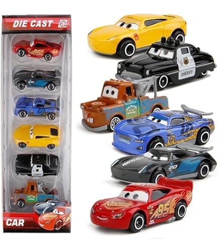 Qwick Click Pixar Auto 3 Lightning McQueen Jackson Storm Mack OOM